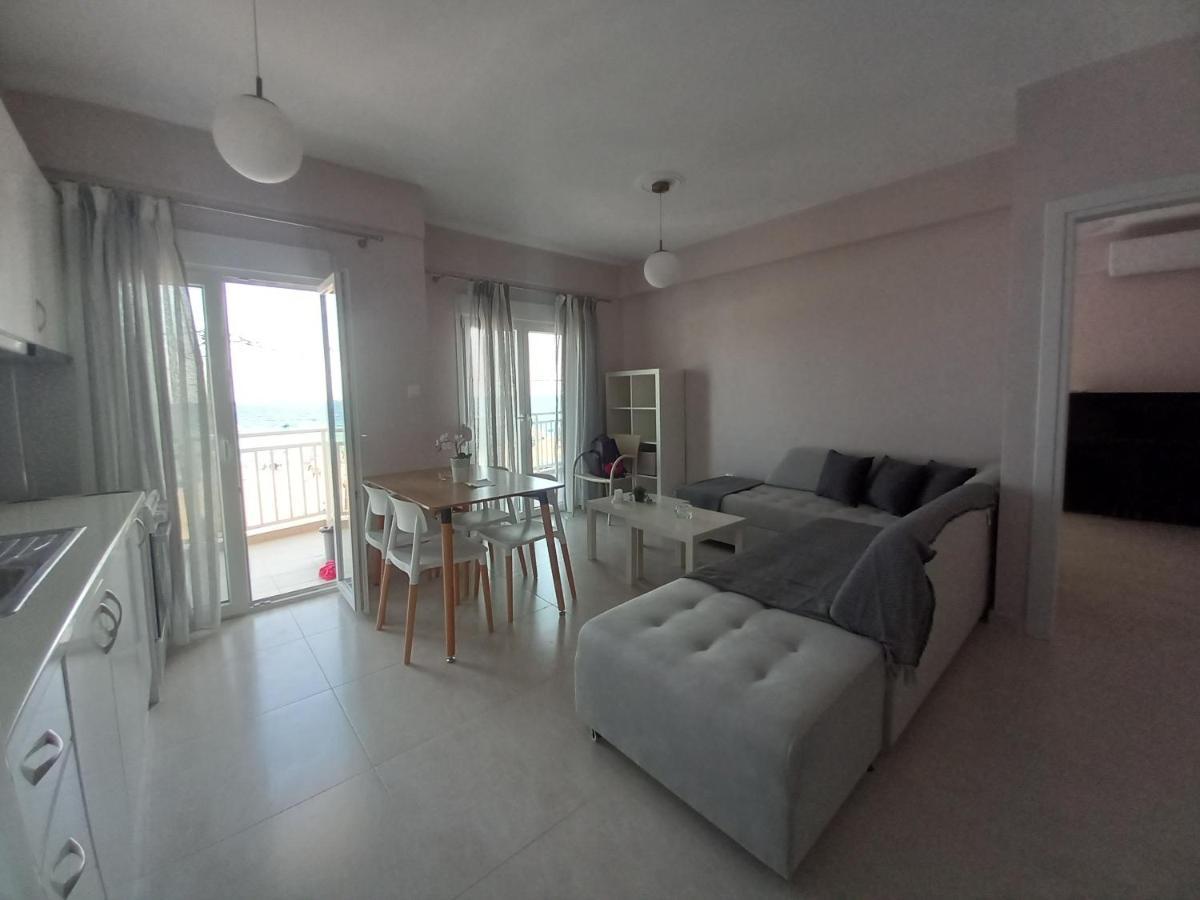 "Breeze" Front To The Sea - Hakidiki Villa Flogita Dış mekan fotoğraf