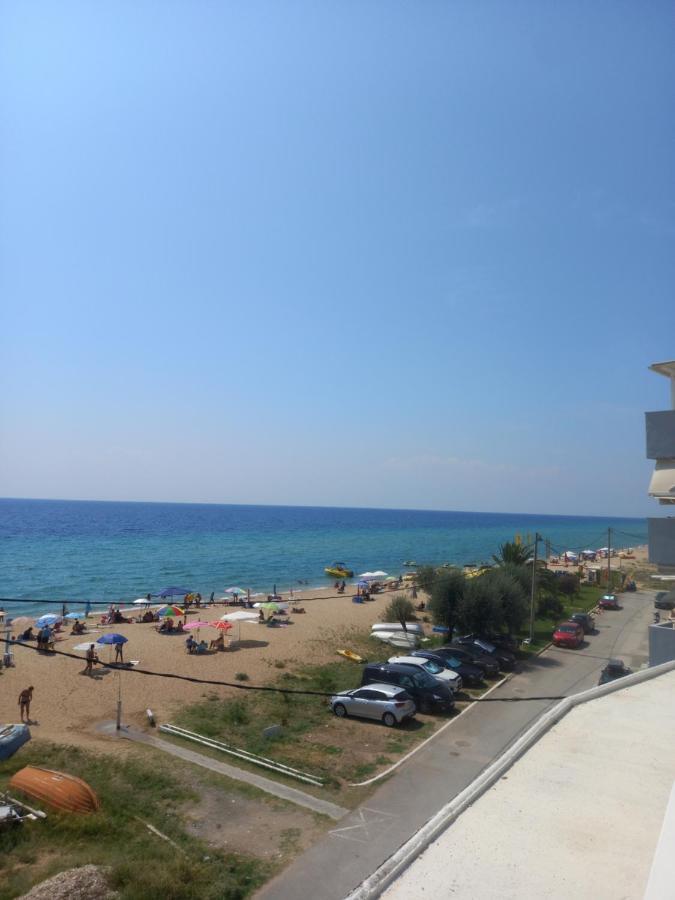 "Breeze" Front To The Sea - Hakidiki Villa Flogita Dış mekan fotoğraf